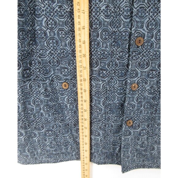 Territory Ahead Shirt XL Button Up Camp Loop Collar Safari Pockets - Picture 4 of 10